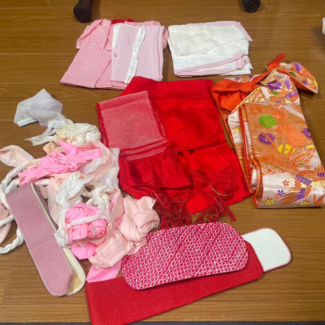 七五三　女の子　7歳　10歳　着物　フルセット