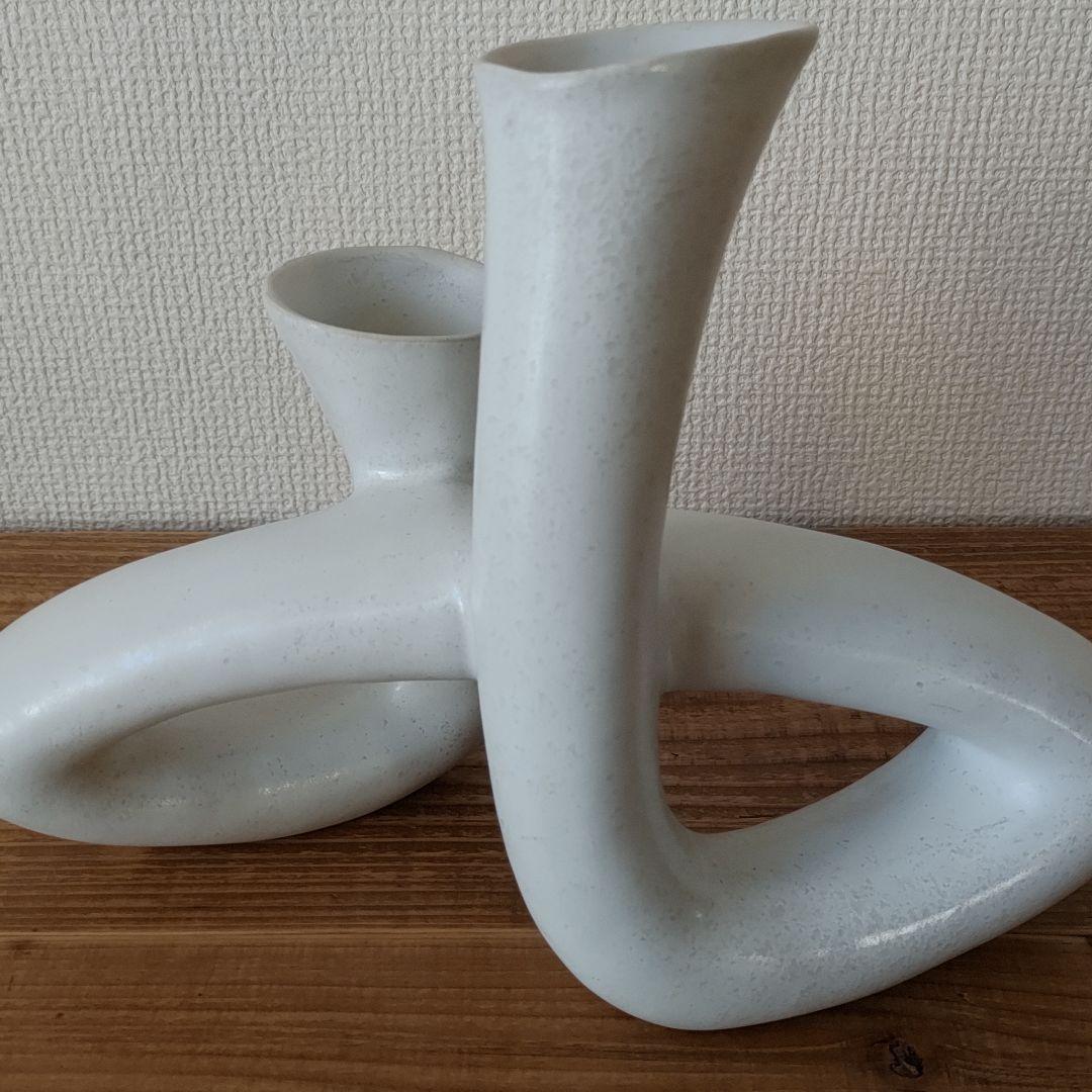 フラワーベース 置物 ヴィンテージ