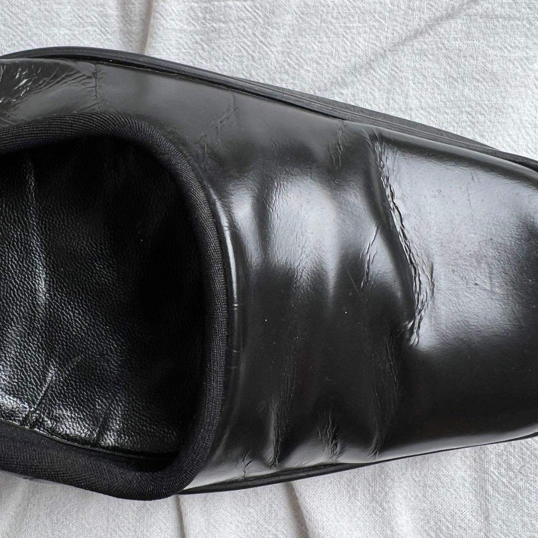 靴 PRADA Mary Jane Square Toe Shoes Black