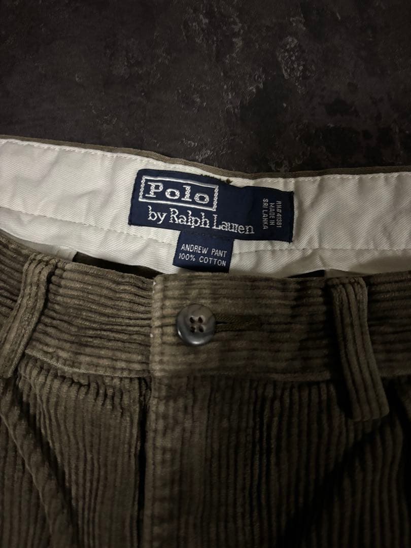 90s Polo Ralph Lauren Andrew コーデュロイ