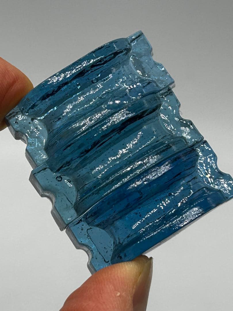 ガラスの戸車　レトロ瓶　ガラス　ペロペロ