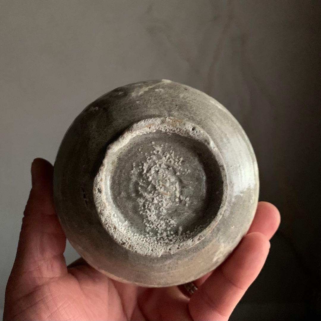 李朝 粉青沙器 白象嵌 徳利 朝鮮美術 古道具 古美術 アンティーク 15世紀