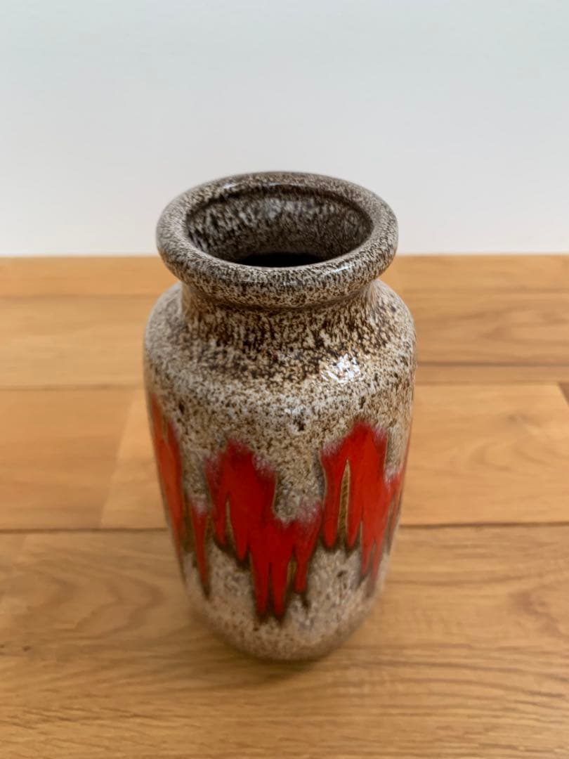 ドイツ　Fat lava Scheurich Lora 213-20花瓶