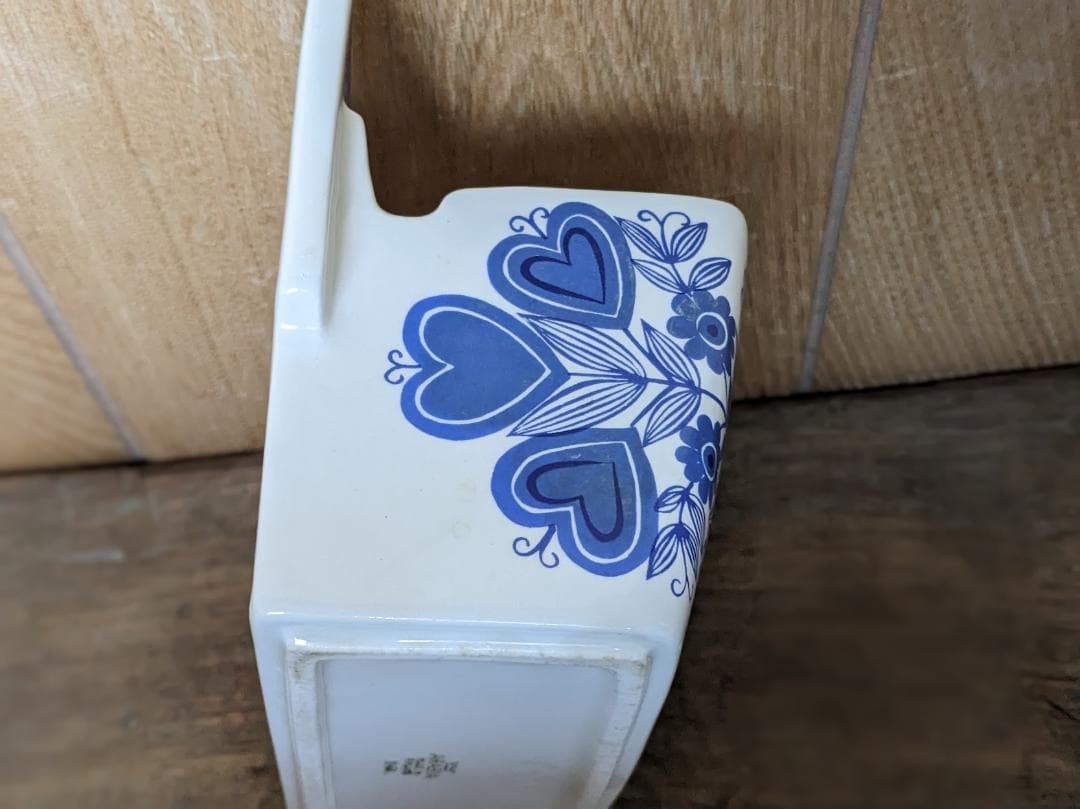 タイムセールan21　アラビアARABIA 塩ケース塩入　木の蓋 北欧ビンテージ