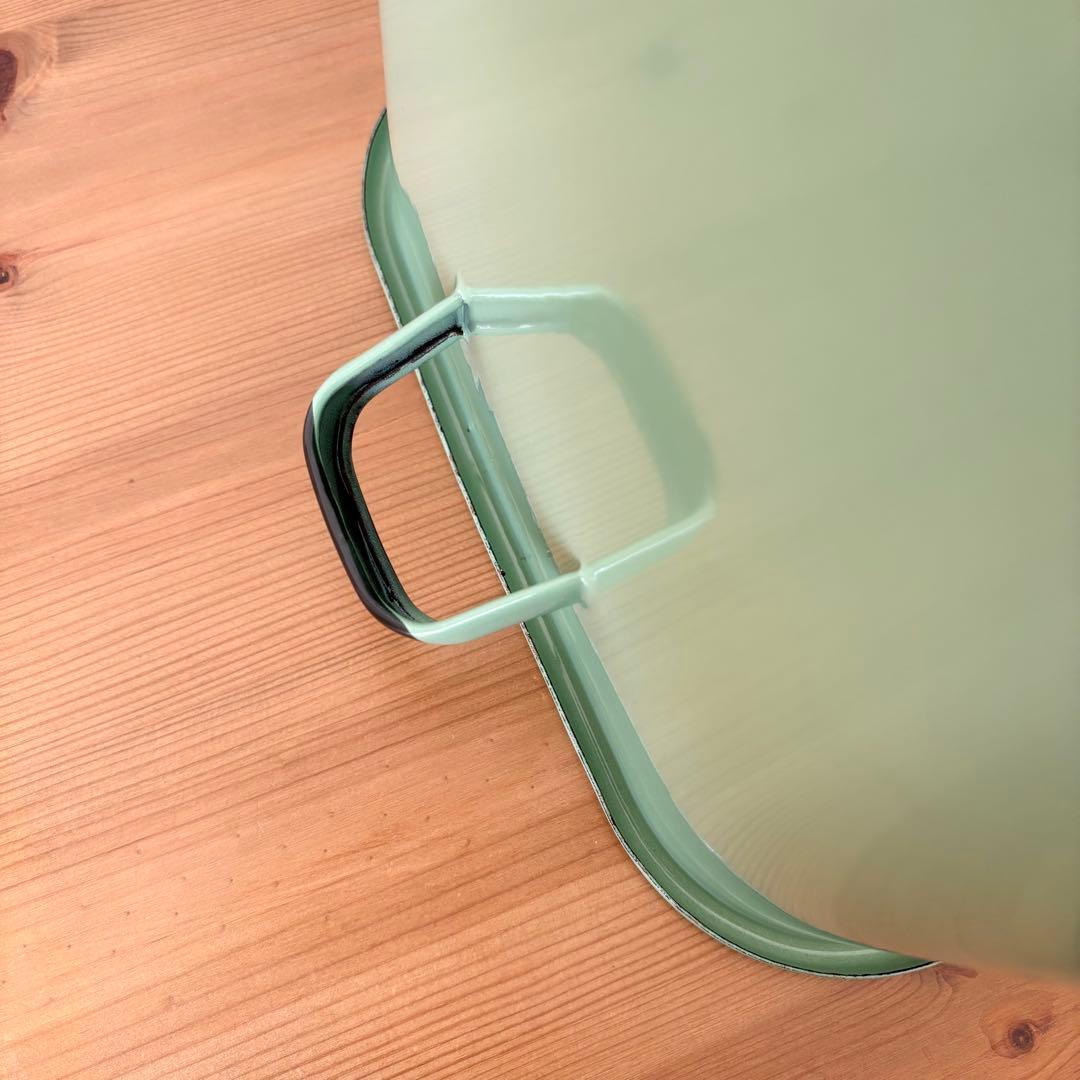 ブレッド缶 ホーロー レトロ アメリカンカントリー キッチン 収納 グリーン