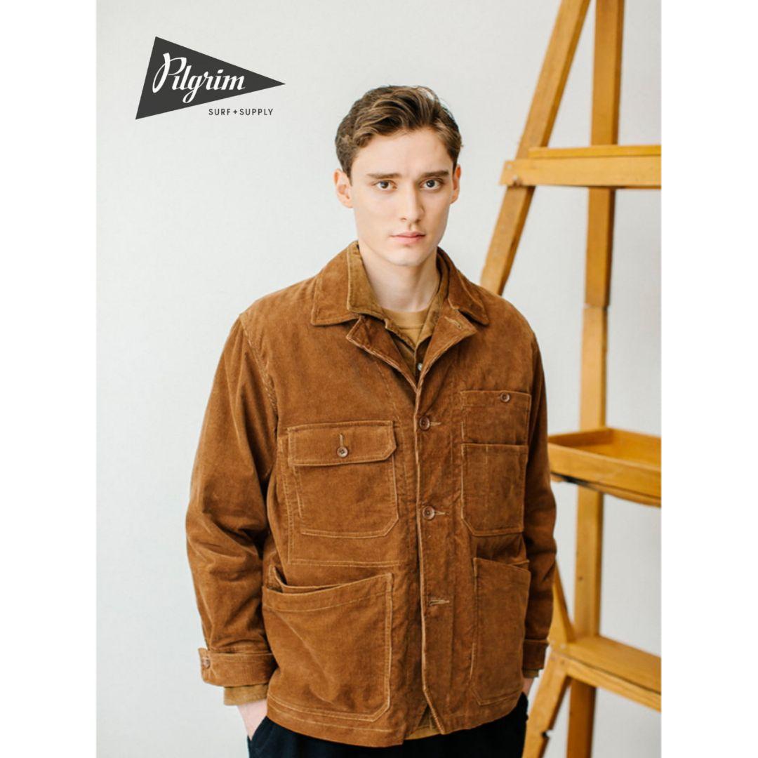 ジャケット・アウター Pilgrim - Wilcox Corduloy Work Jacket L