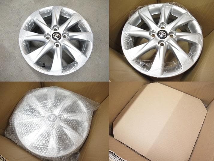 MXPK10 アクア Zグレード アルミホイール　6J　+45　　トヨタ