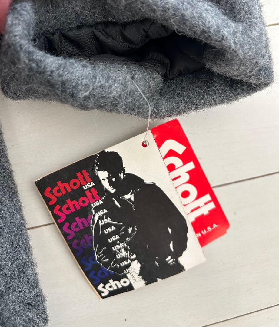 デッドストック schott Pコート gray キムタク ヴィンテージ