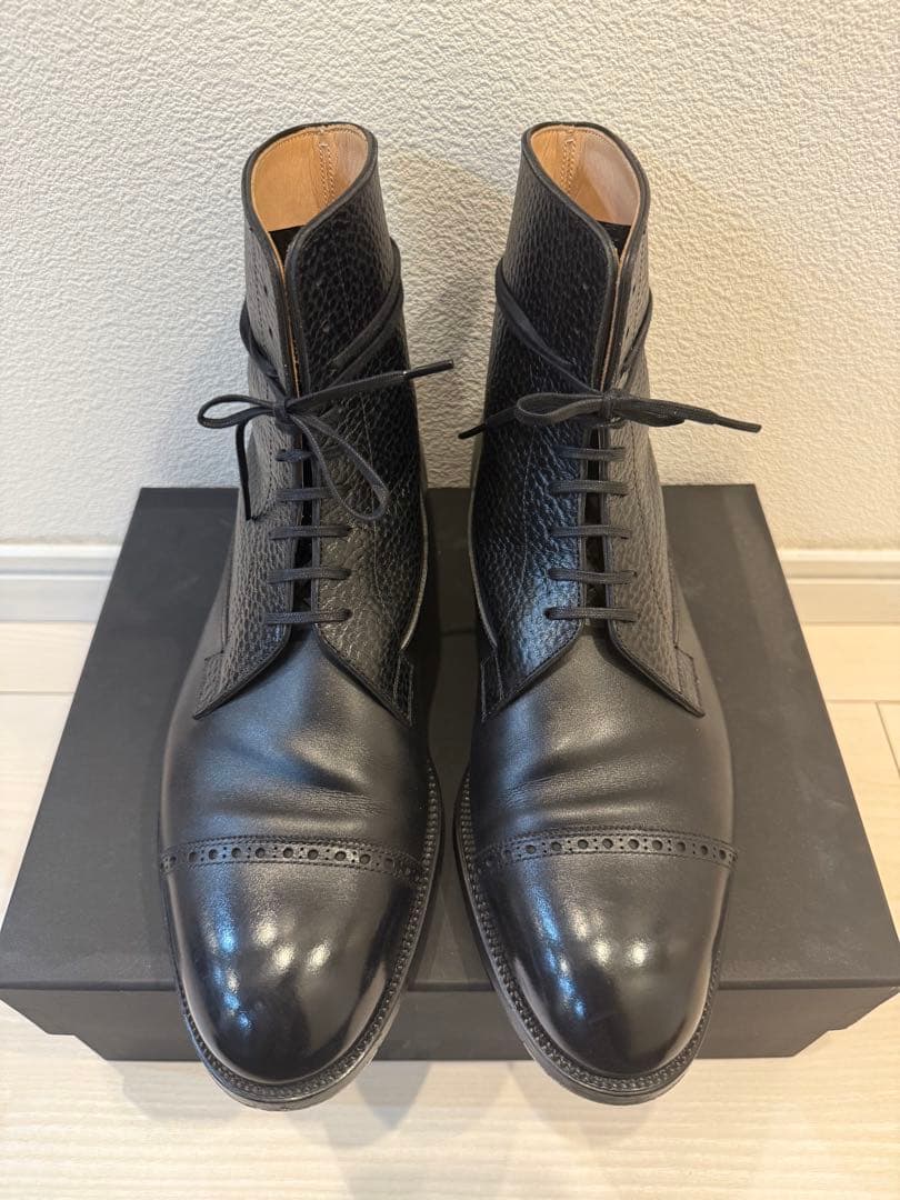 極美品 LEVER リーバー PATH ブーツ ジョンロブ 7 1/2