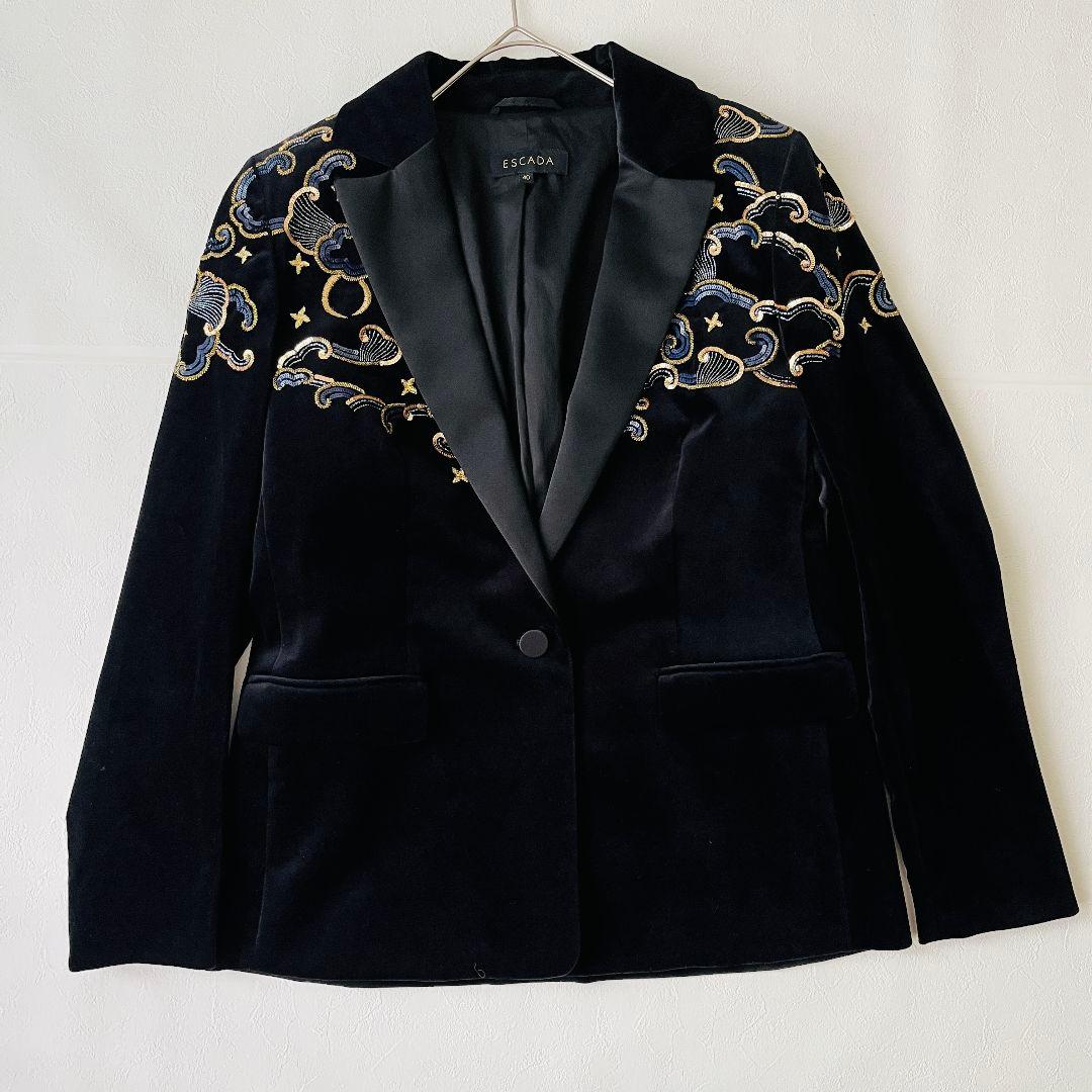 【サリオ様おまとめ専用】エスカーダ テーラードジャケット L ベルベット