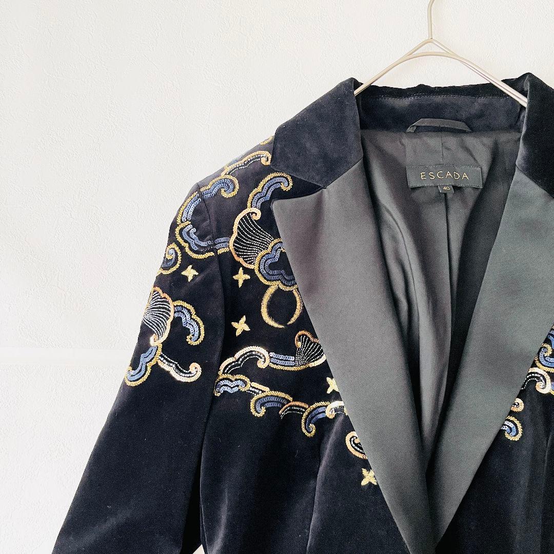 【サリオ様おまとめ専用】エスカーダ テーラードジャケット L ベルベット