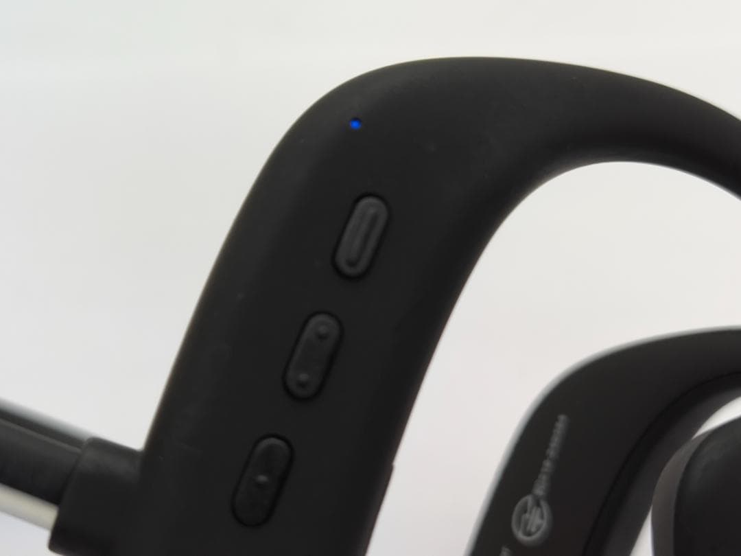 PALV 骨伝導イヤホン ブラック 専用ハードケース付き