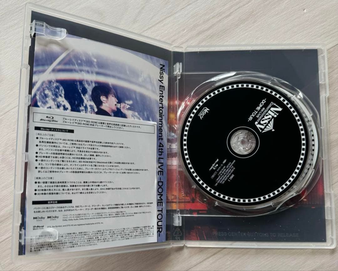 Nissy Entertainment 4th LIVE Blu-ray♡