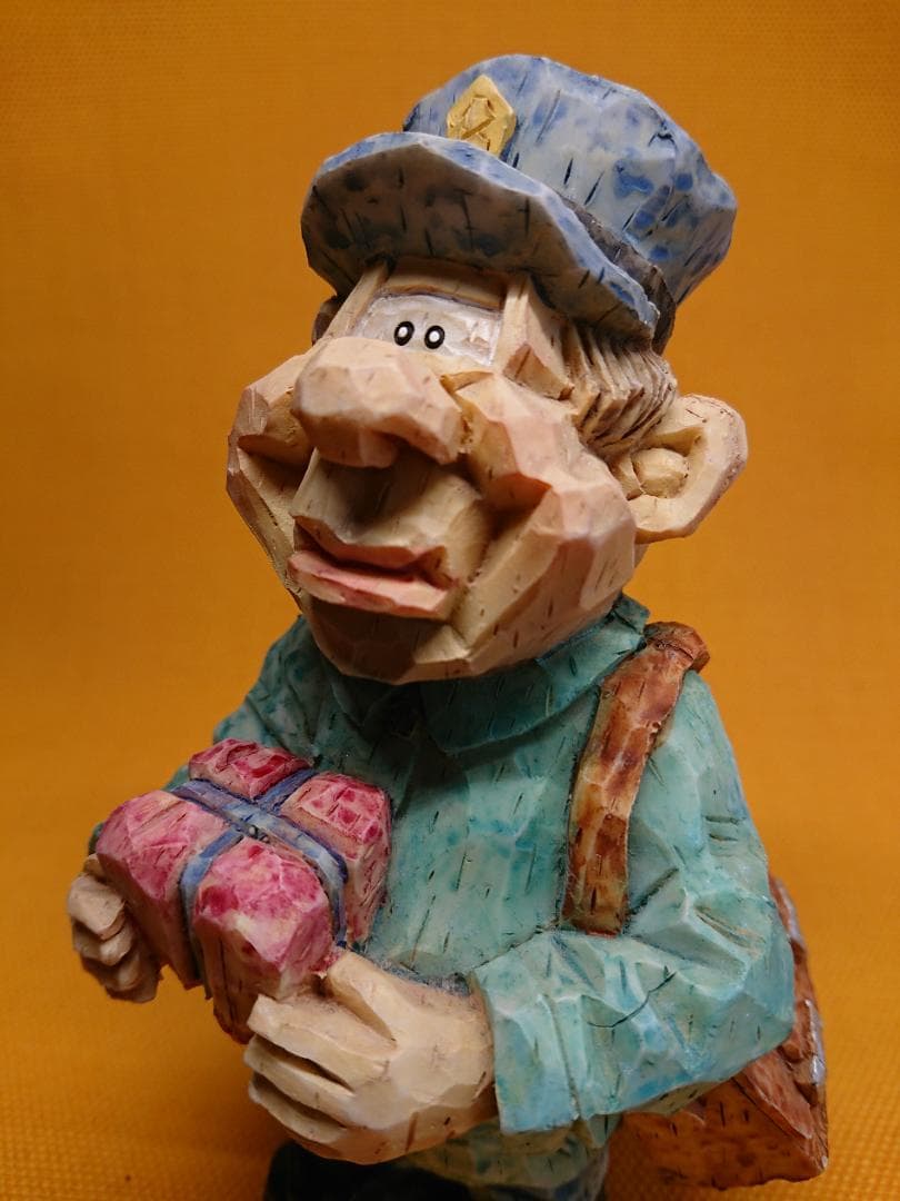 ビンテージ　人形　彫像　イタリア　置物　インテリア　工芸品　美術品　A2506