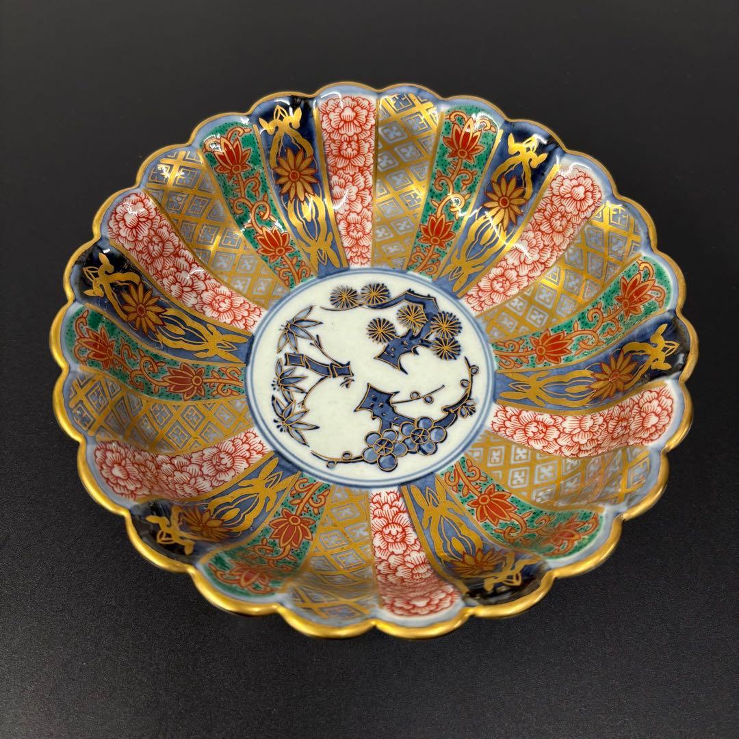 林九郎 作 有田焼 五皿