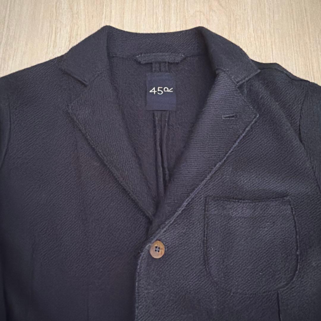 45R ダークネイビー テーラードジャケット