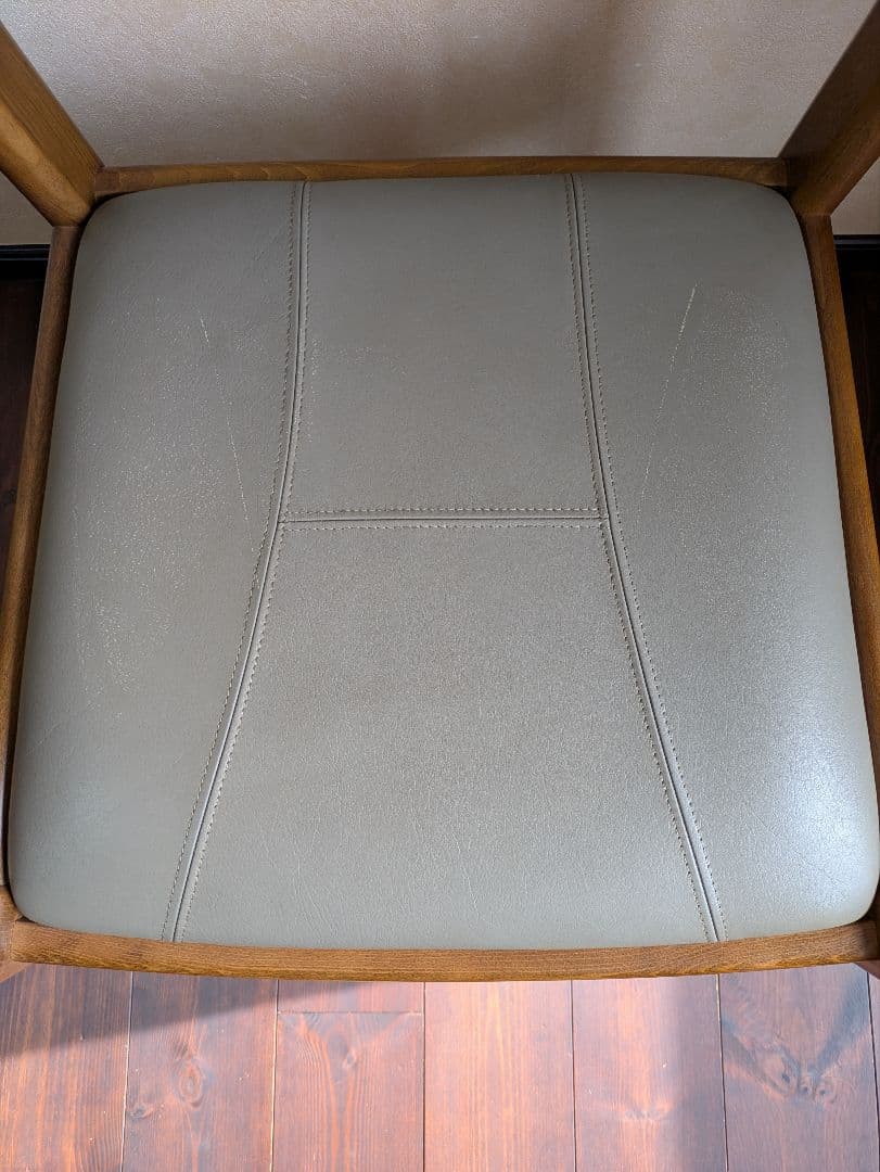 カリモク★ダイニングチェア★2脚セット★レトロモダン★送料無料　③④