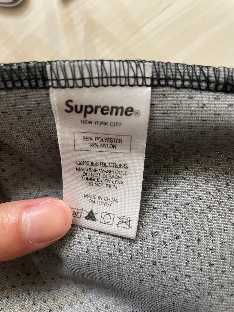 Supreme ブラック　ナイロンジャケット　S