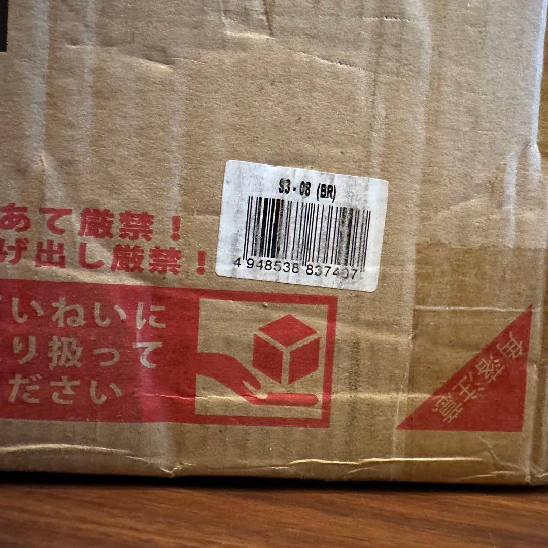 未使用 長方形パーソナルコタツ イス付3点セット ひとり用 ブラウン S3-08