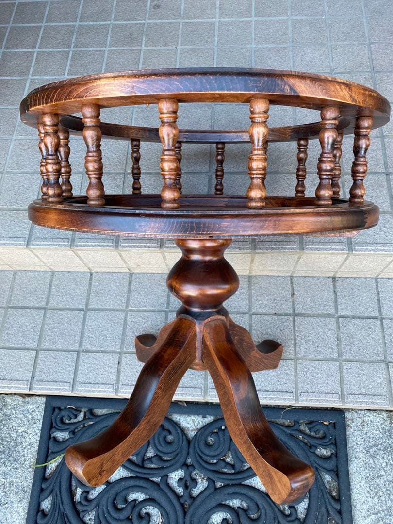 木製・飾り台.オブジェ .置物・レトロ&アンティーク! 希少!