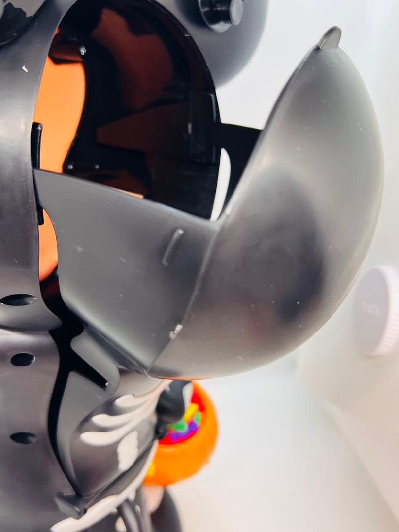 ディズニーランド　ポップコーンバケット　ミッキーマウス　スケルトン