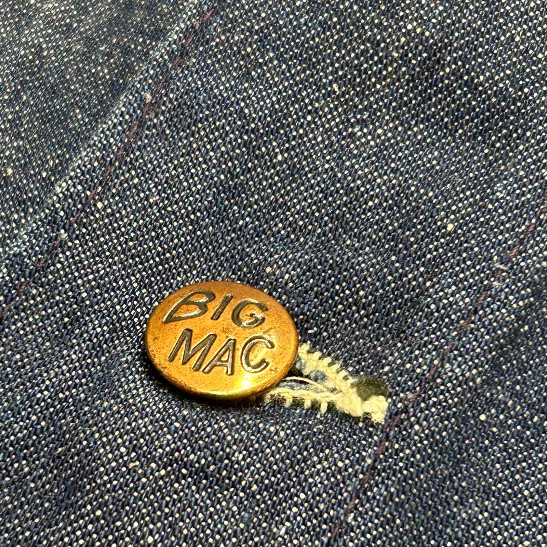 【美品】60s BIG MAC ビッグマック デニムカバーオール Penneys