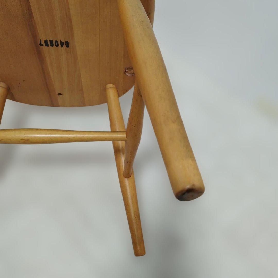 ②【引き取り歓迎】飛騨産業 キツツキ ウィンザーチェア 北欧 ダイニングチェア