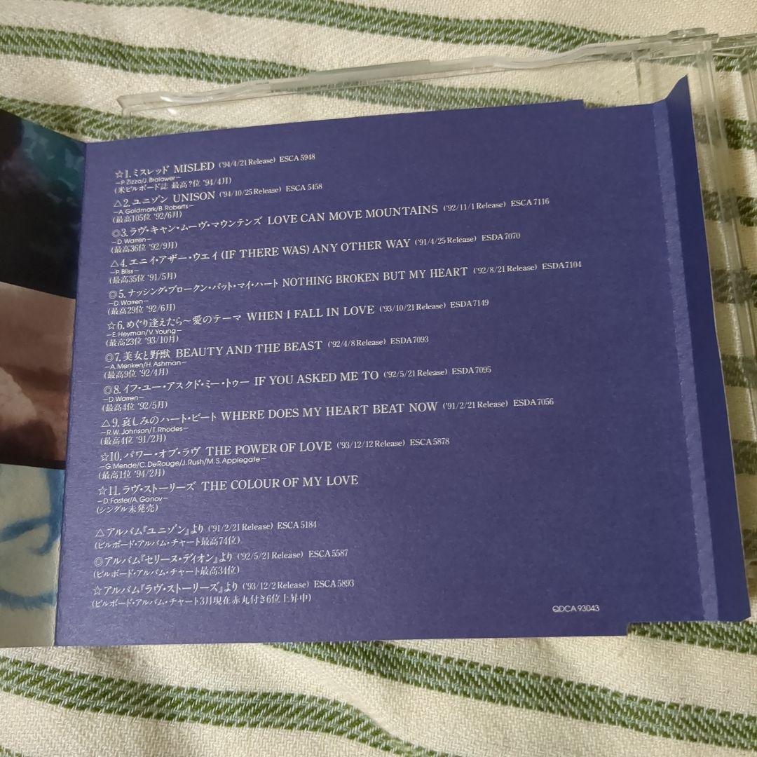 CELINE DION VOICE OF LOVE CD セリーヌ