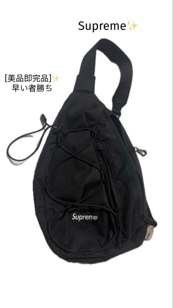 Supreme CORDURA® スリングバッグ ブラック