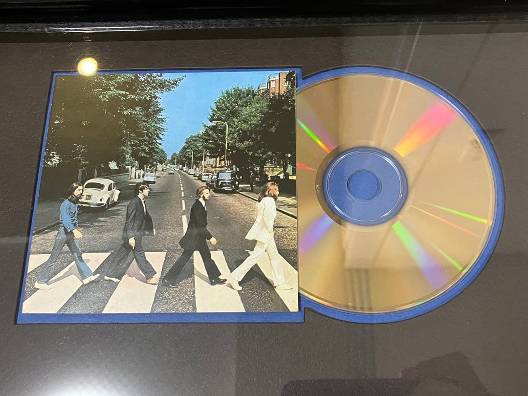 超希少　The Beatles アビイ・ロード　認定セールスアワード　記念品
