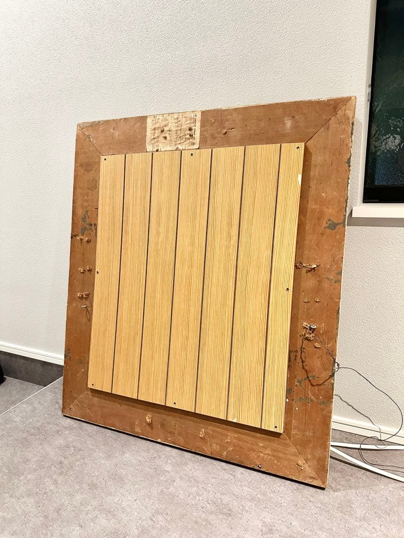 ヴィンテージ額縁　ミラー