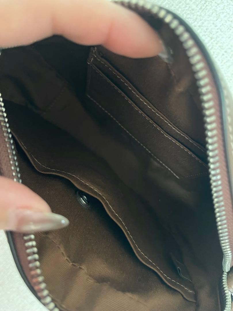 COACH バナナ柄 ショルダーバッグ