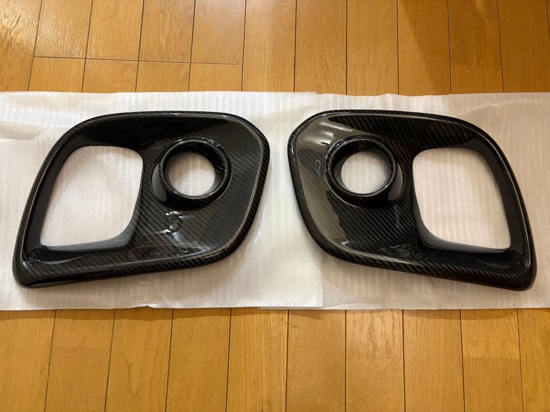 アバルト Abarth 595 695 フォグライトカバー カーボン