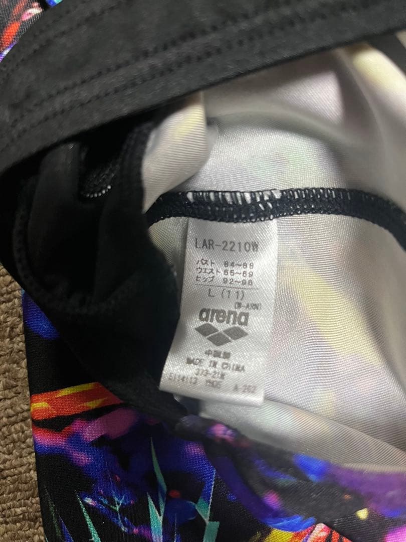 アリーナぴったりパット　競泳フィットネス水着ピンク