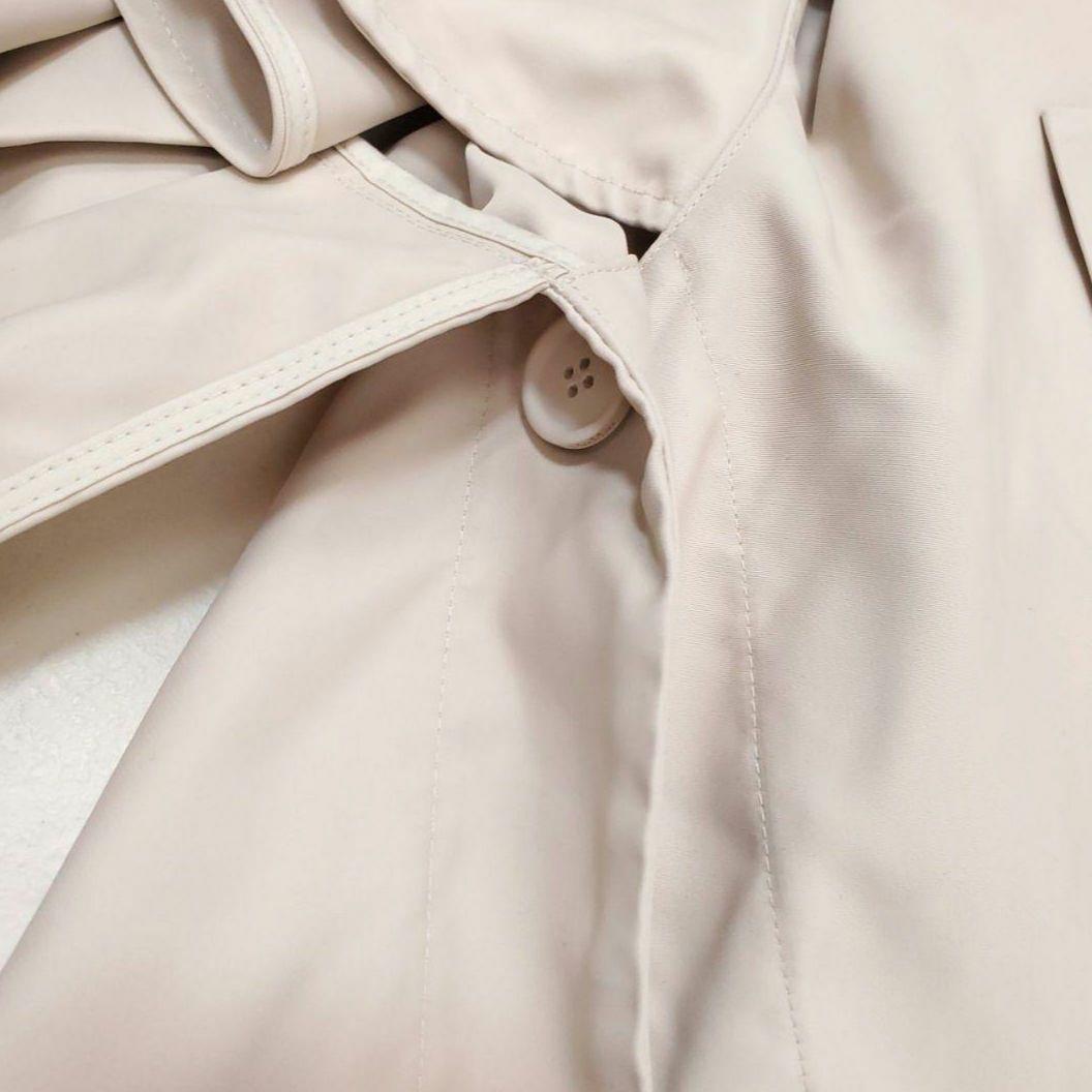 美品・21年モデル✨マックスマーラ 白タグ フリルライトコート ケープ ベージュ