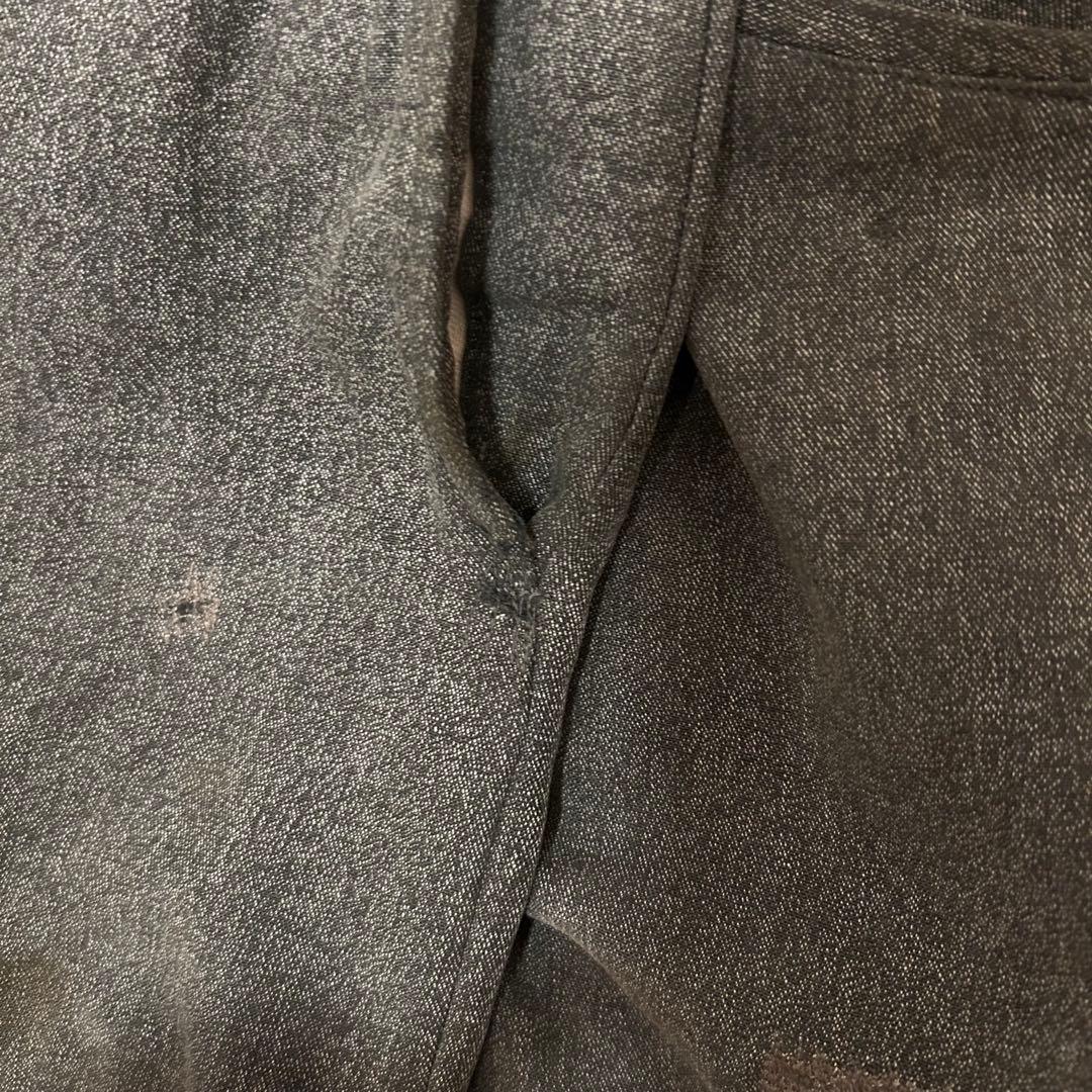 50s ブラックシャンブレー ごま塩 黒シャン