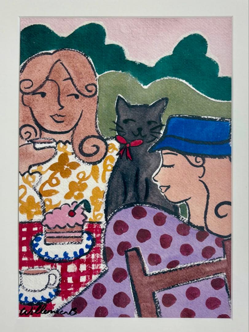 イギリスLiberty 正規販売作品「TEA TIME FOR THREE」