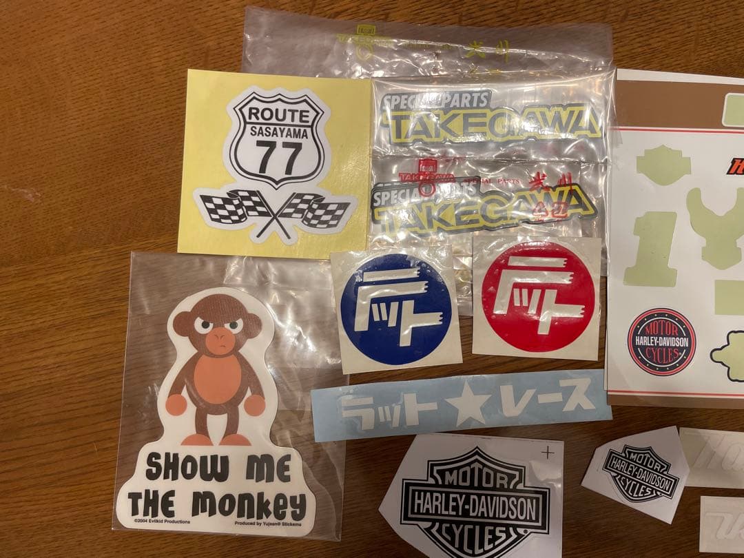Harley-Davidsonクリップ&ステッカーまとめてお得セット