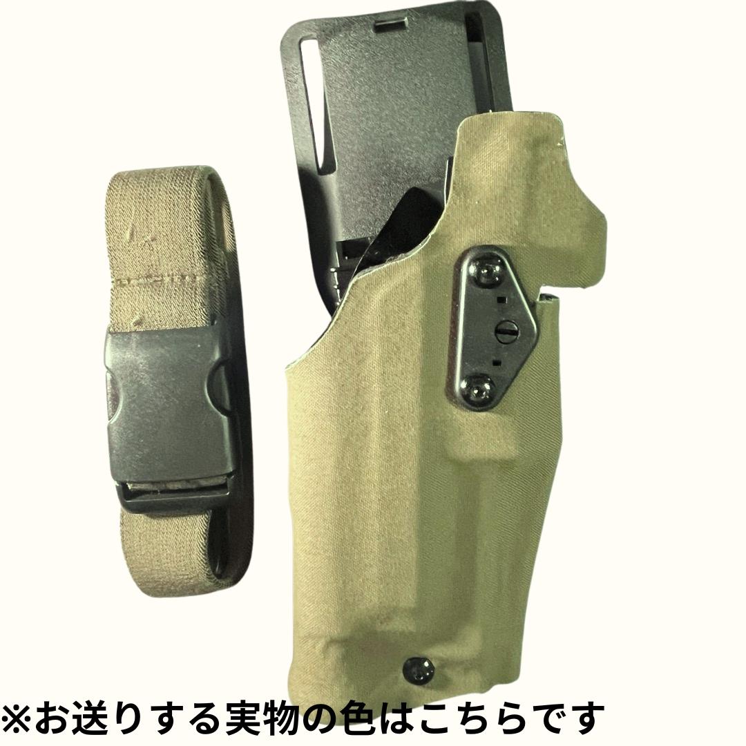 SAFARILAND 6354DOタイプ タクティカルホルスター 右利き用 緑○