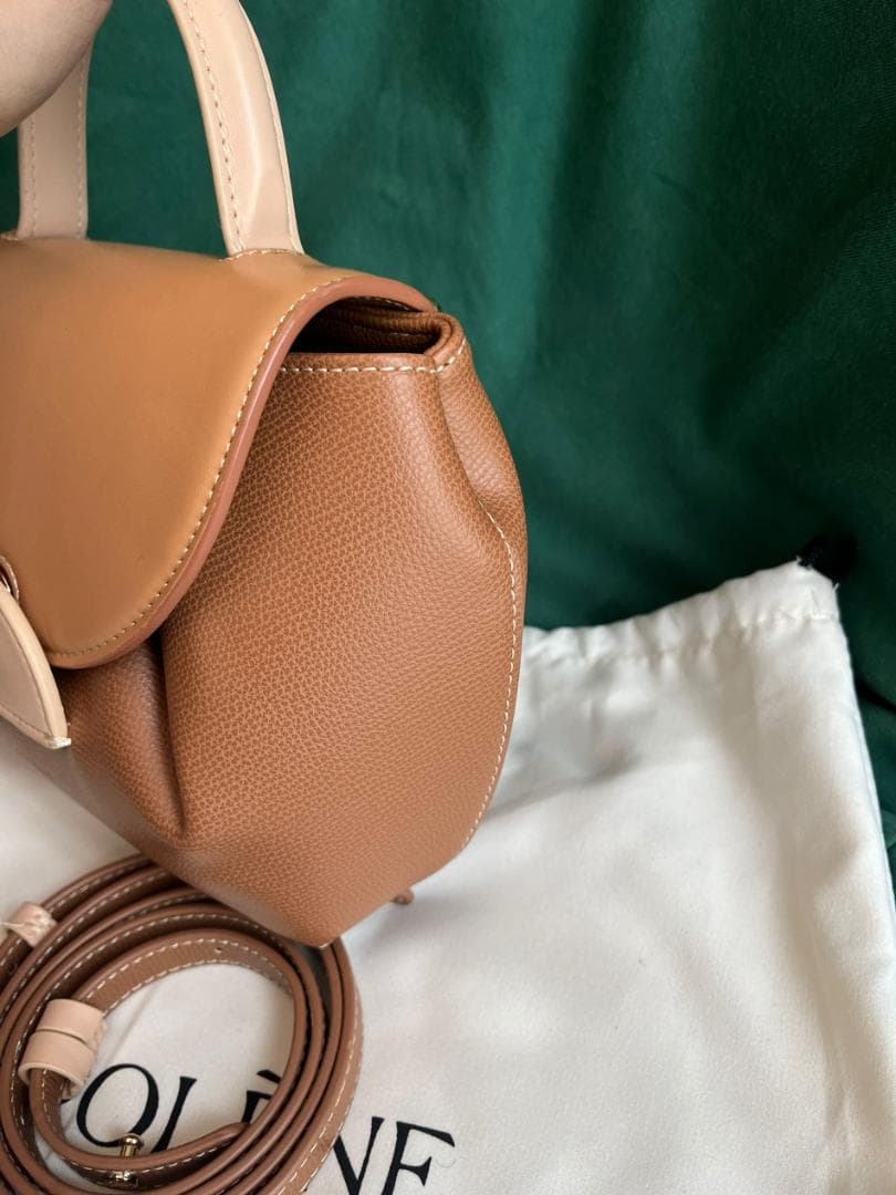 POLÈNE Numero Un Nano トリオキャメル