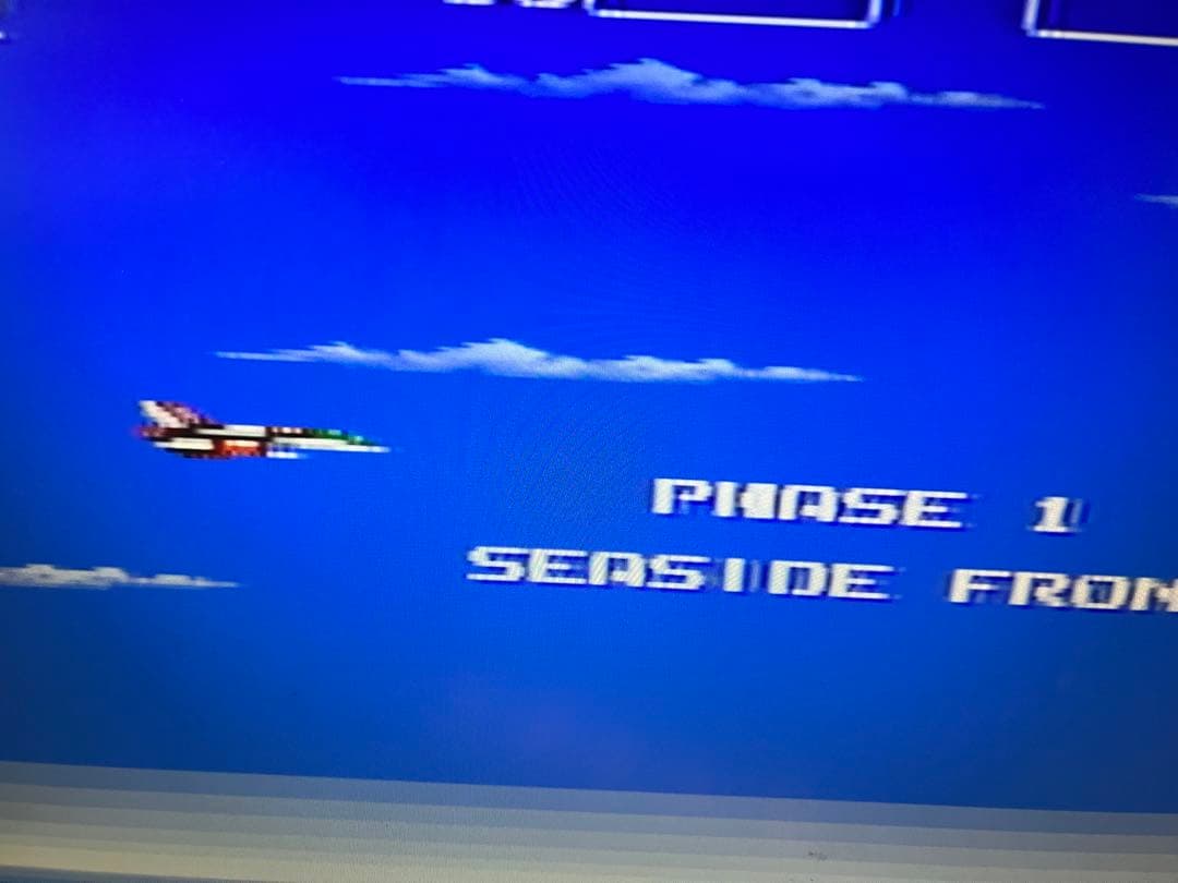 SEGAメガドライブ　エアロブラスターズ　カネコ　取説あり