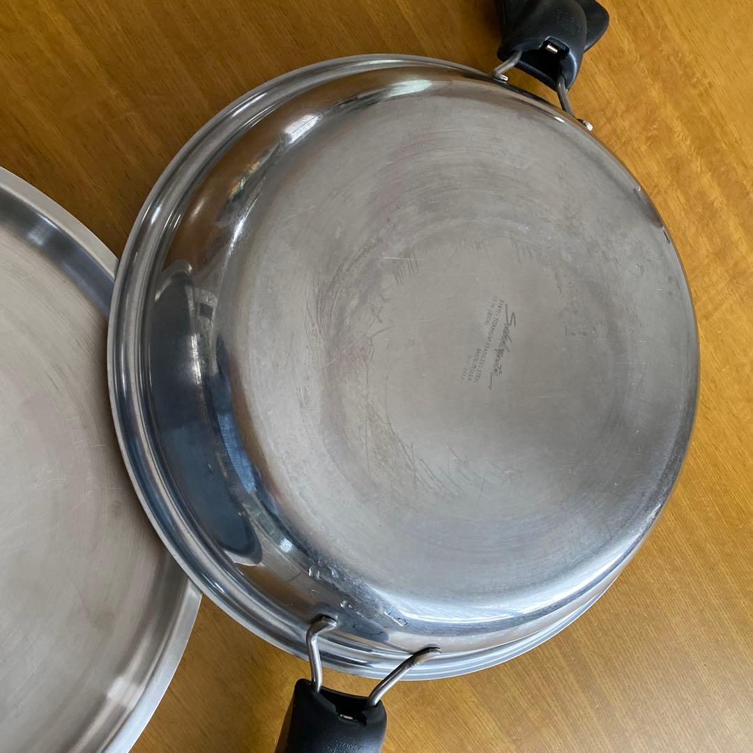 サラダマスター大　フライパンL 無水調理、パエリア鍋直径約33㌢