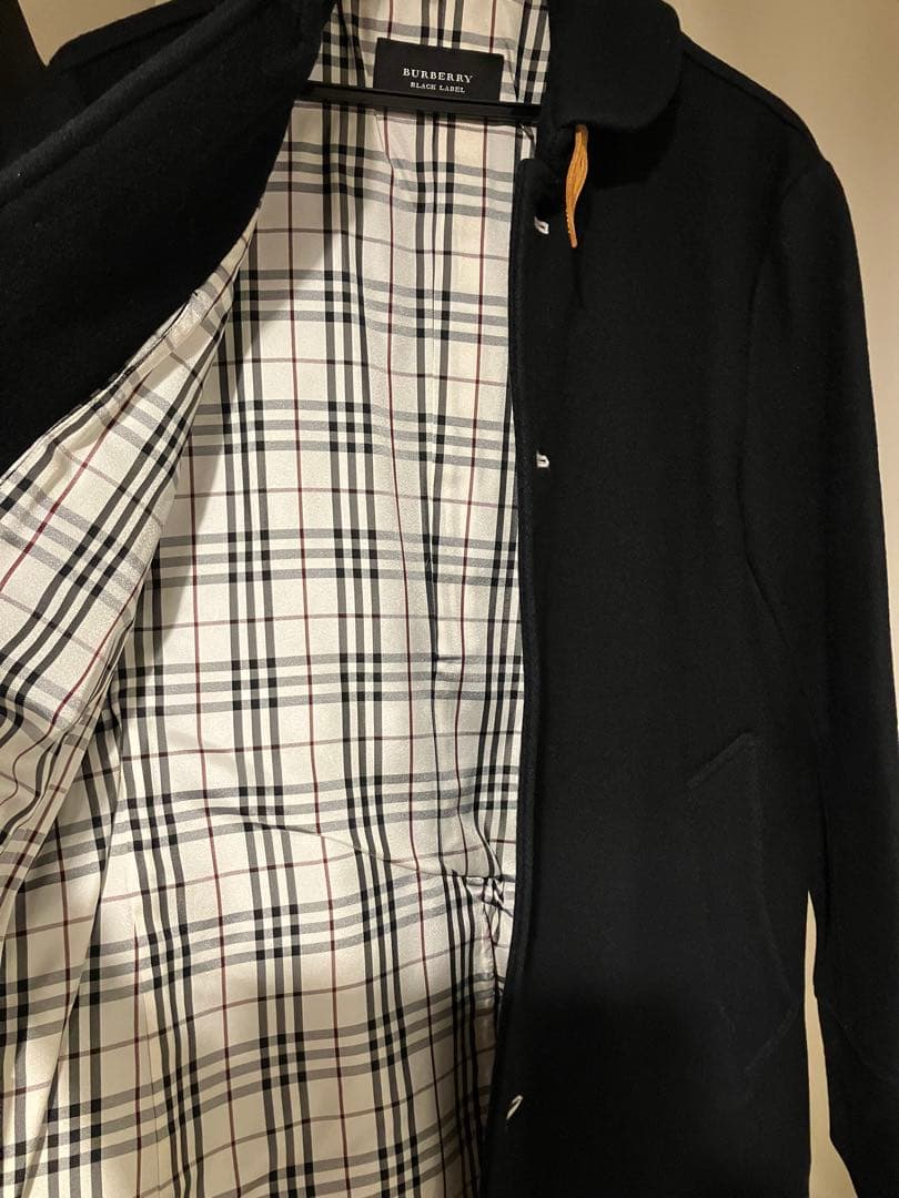 バーバリー ブラックレーベル　ウールコート