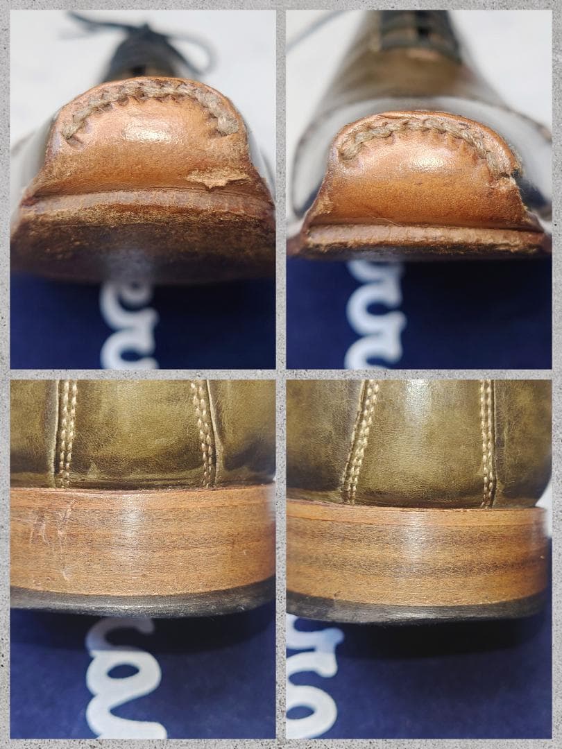 着用回数少ない　ZENOBI　パティーヌ　ダークグリーン　オリーブカーキ色