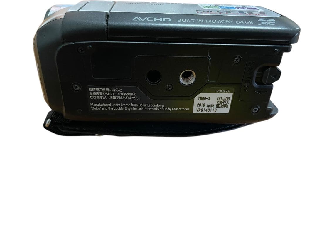 ③ Panasonic HDC-HS60-S ビデオカメラ