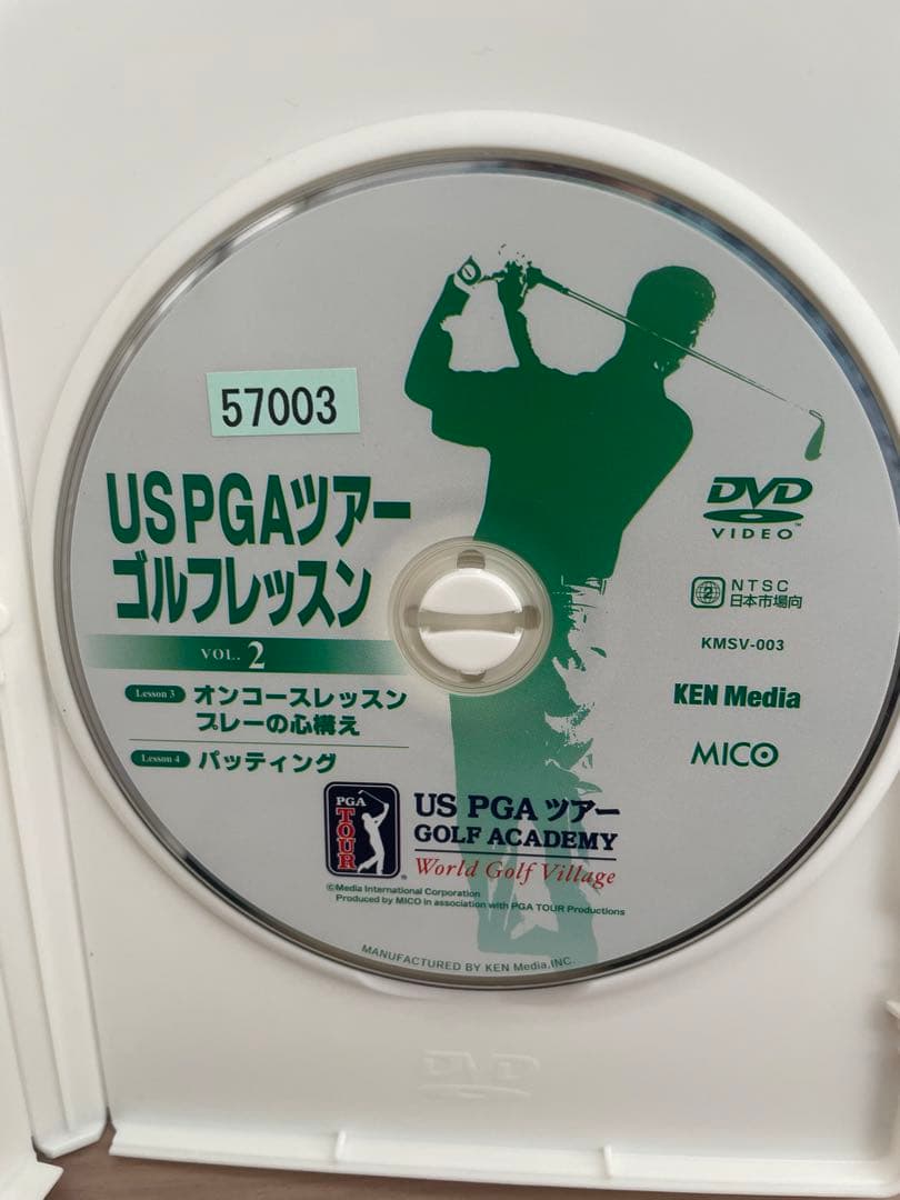 USPGAツアーゴルフレッスンDVD全７巻セット