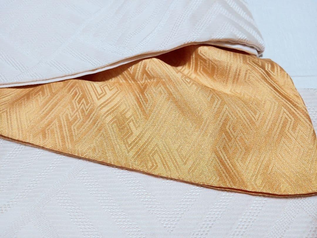 男児正絹無地　一つ身お掛け　お宮参り初着　誂え品　希少