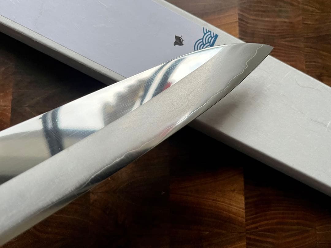 黒鳥鍛造　銀三　磨き　牛刀　210mm 包丁　洋包丁　ステンレス　土佐打刃物