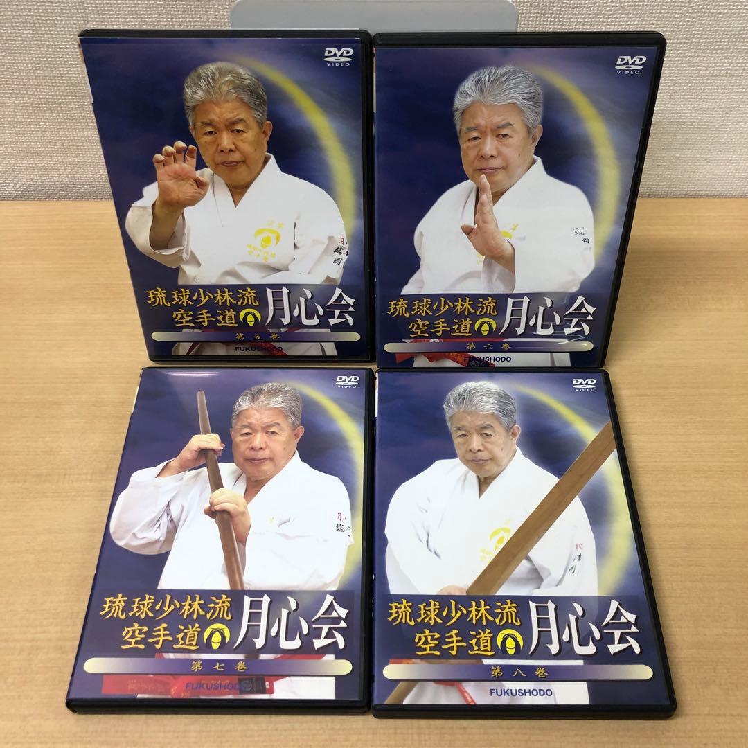 専用 M1109A 琉球少林流空手道 月心会 第一巻〜十三巻 DVD 13本
