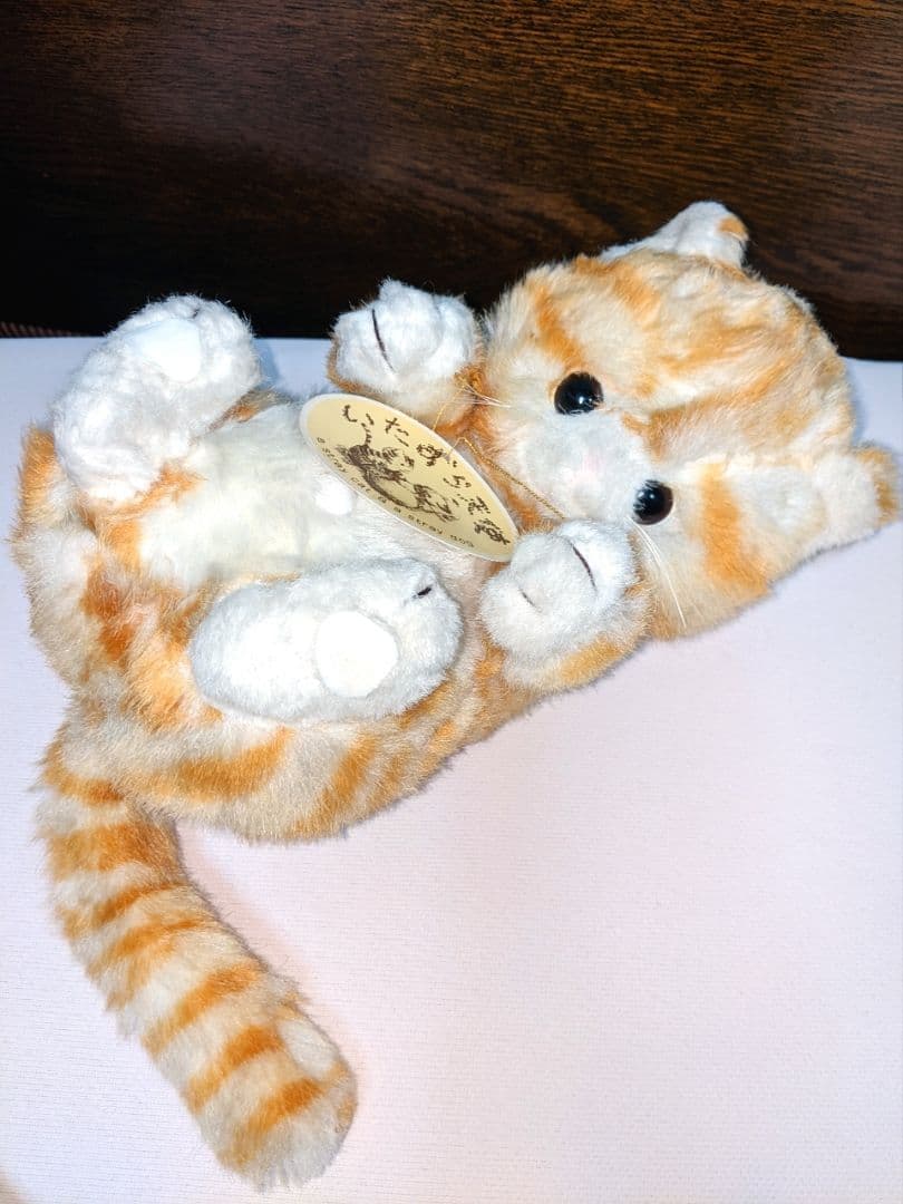 希少 ファースト いたずら天使 猫 ねこ ぬいぐるみ 大